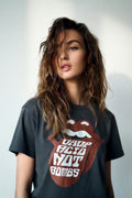 “Drop Acid Not Bombs” Crewneck T-shirt (Women’s) Bella + Canvas 3001