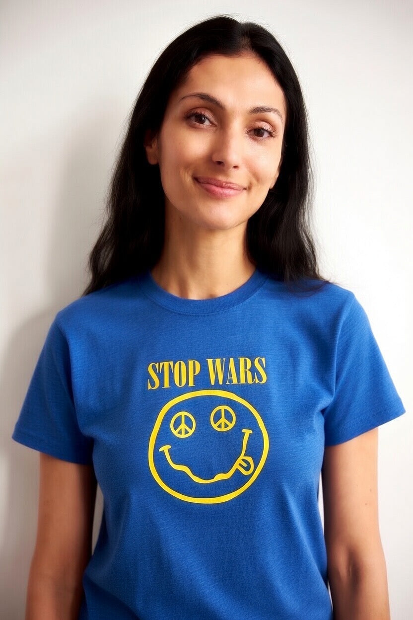 “Peace is Nirvana” Crewneck T-shirt (Women’s) Bella + Canvas 3001