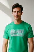 “The Empire Strikes First” Crewneck T-shirt (Men’s) Bella + Canvas 3001