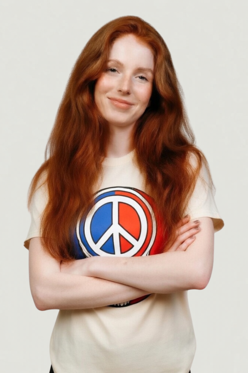 “Dead Head” Crewneck T-shirt (Woman’s) Bella + Canvas 3001