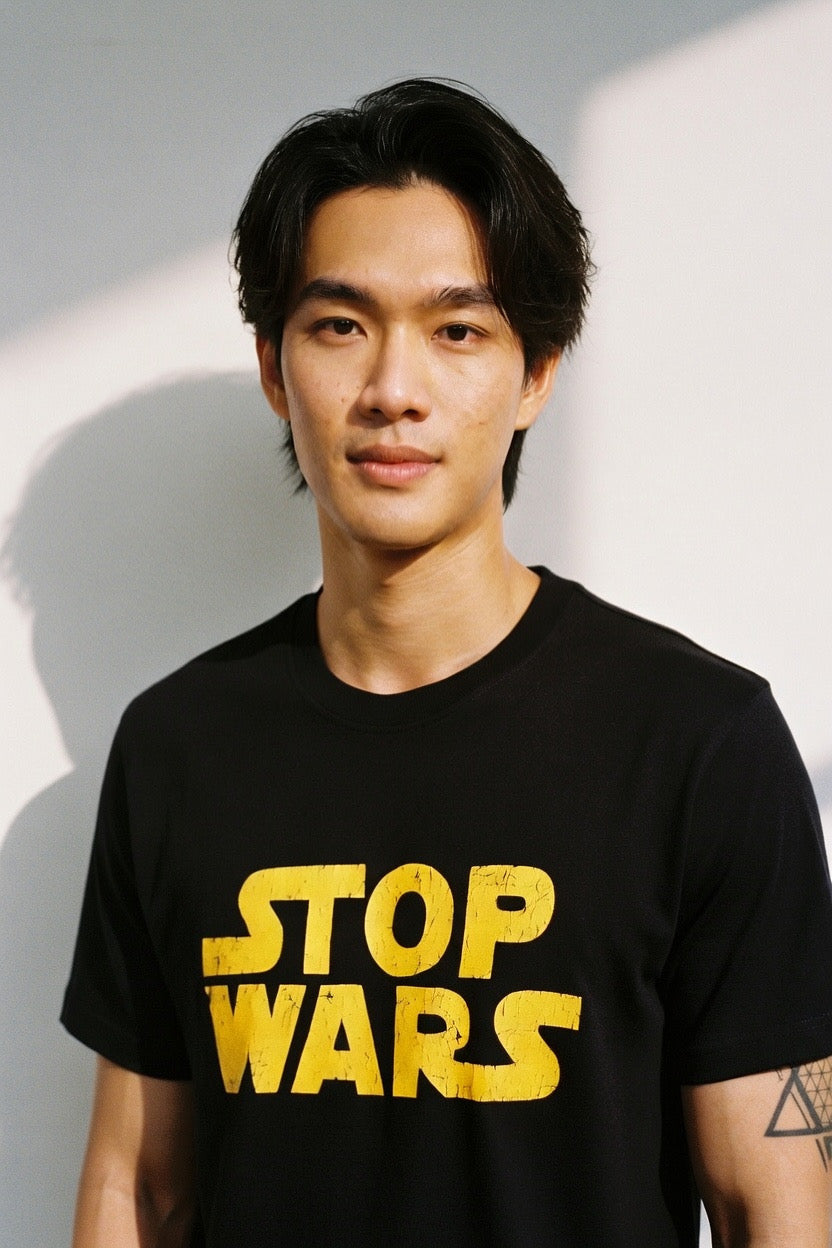 Stop Wars “Original” Crewneck T-shirt (Men’s) Bella + Canvas 3001