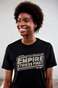 “The Empire Strikes First” Crewneck T-shirt (Women’s) Bella + Canvas 3001