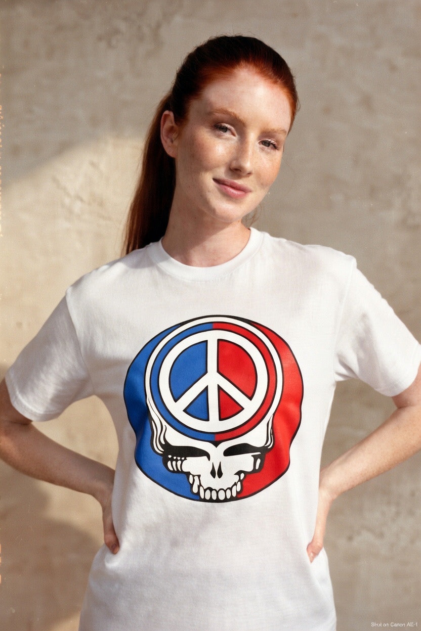 “Dead Head” Crewneck T-shirt (Woman’s) Bella + Canvas 3001