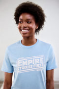 “The Empire Strikes First” Crewneck T-shirt (Women’s) Bella + Canvas 3001