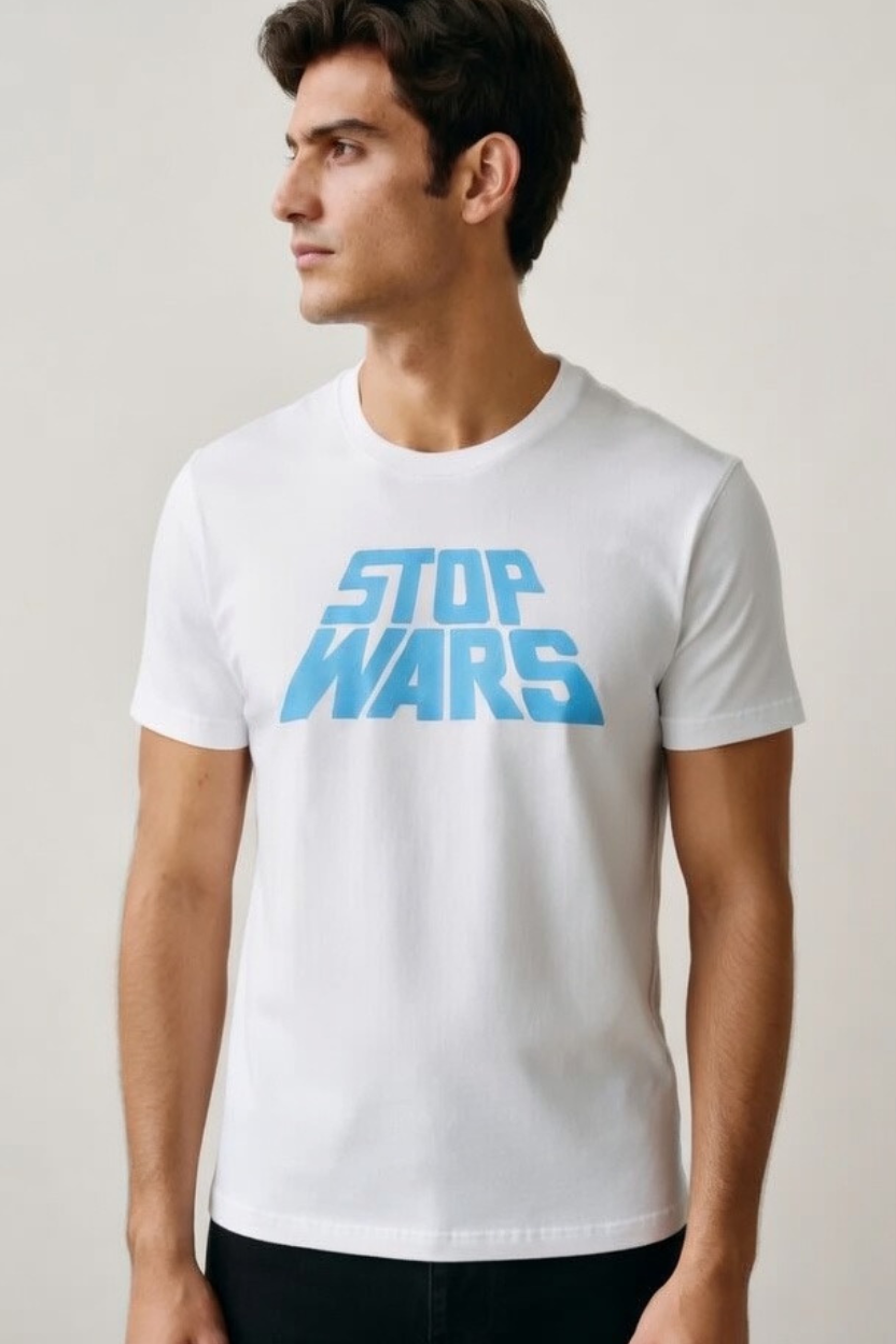 Stop Wars "1976" Crewneck T-shirt (Men's) Bella + Canvas 3001