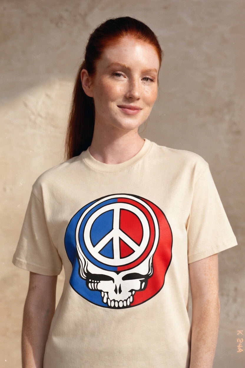 “Dead Head” Crewneck T-shirt (Woman’s) Bella + Canvas 3001