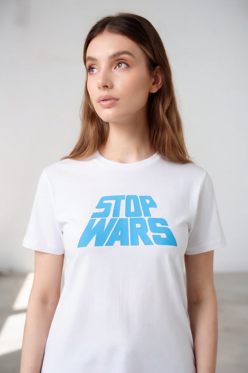 Stop Wars "1976" Relaxed T-Shirt (Women's) Bella + Canvas 6400