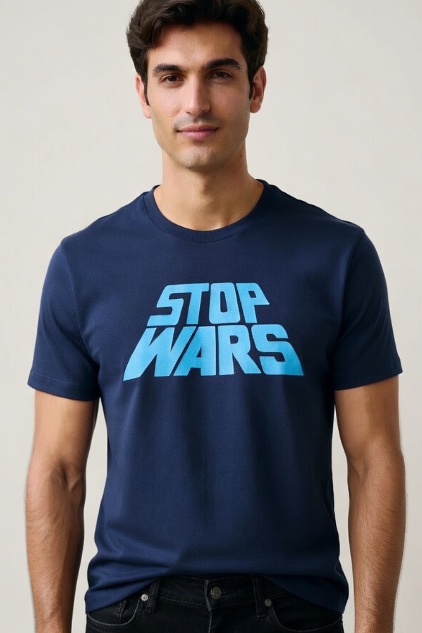 Stop Wars "1976" Crewneck T-shirt (Men's) Bella + Canvas 3001