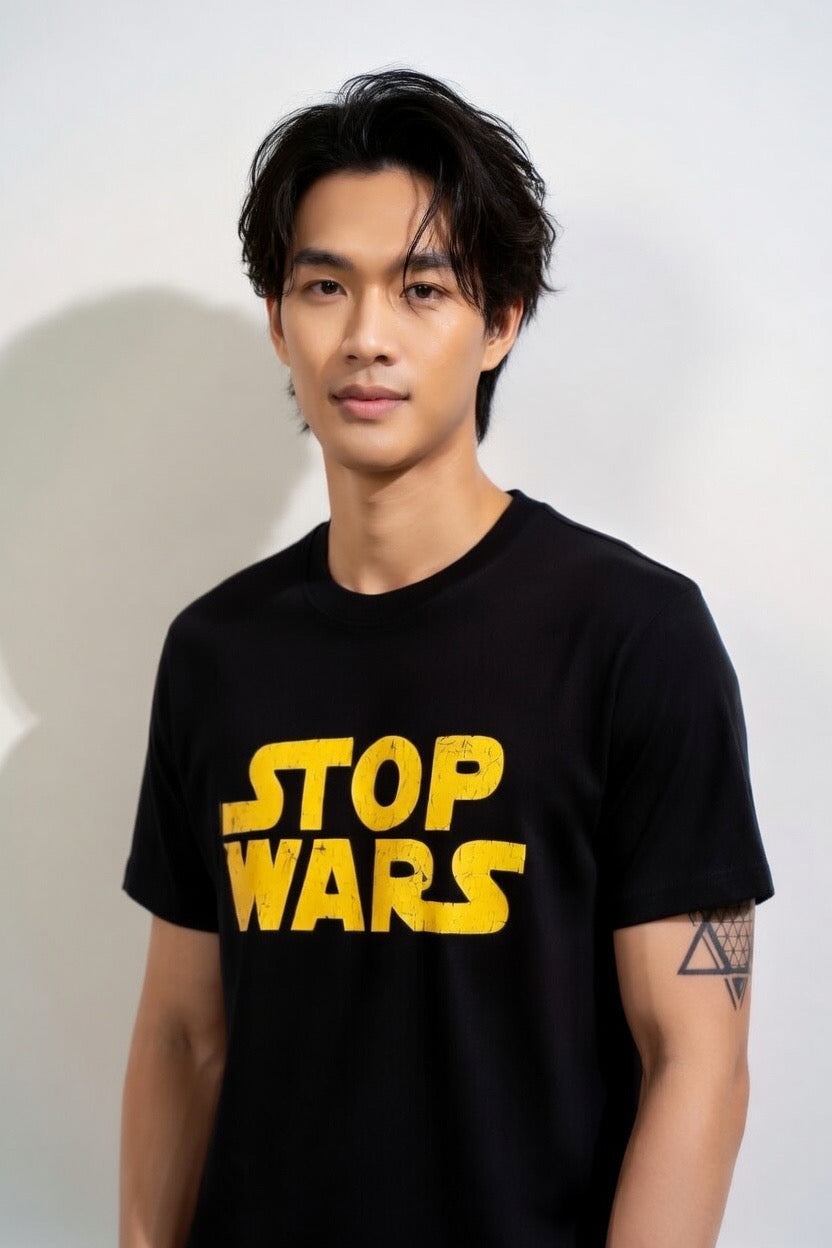 Stop Wars “Original” Crewneck T-shirt (Men’s) Bella + Canvas 3001