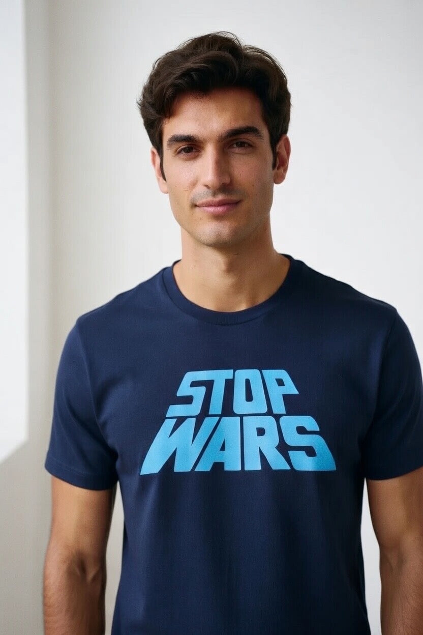 Stop Wars "1976" Crewneck T-shirt (Men's) Bella + Canvas 3001