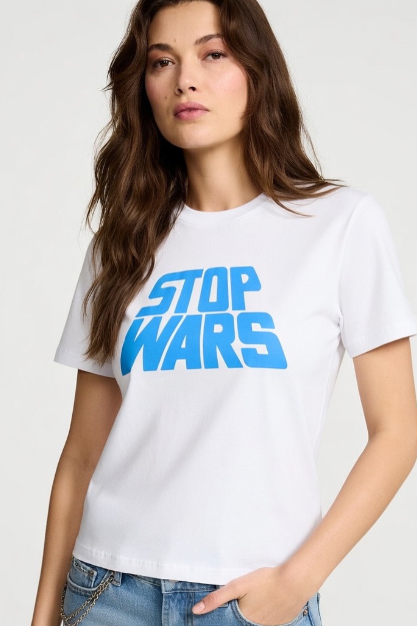 Stop Wars "1976" Relaxed T-Shirt (Women's) Bella + Canvas 6400