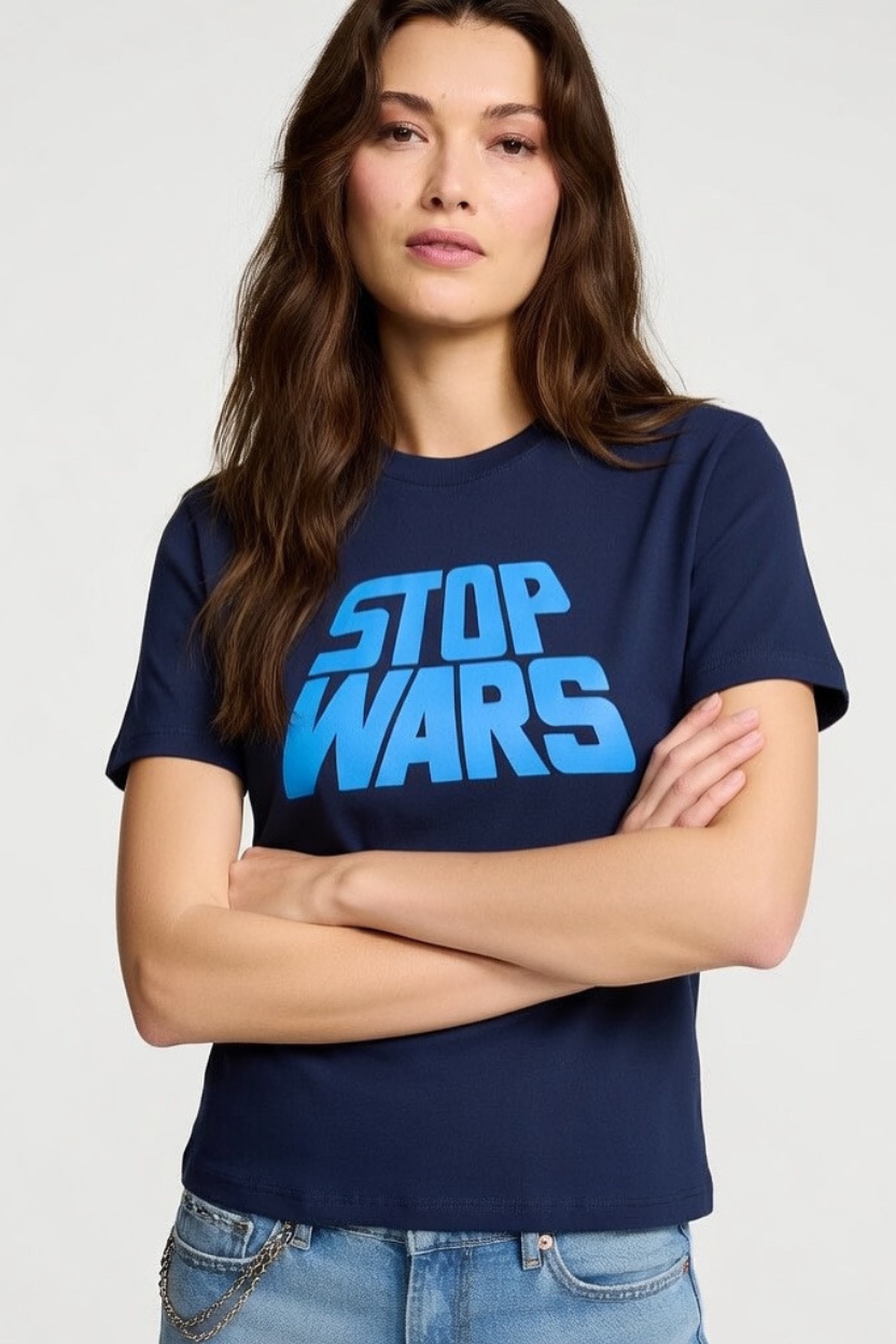 Stop Wars "1976" Relaxed T-Shirt (Women's) Bella + Canvas 6400