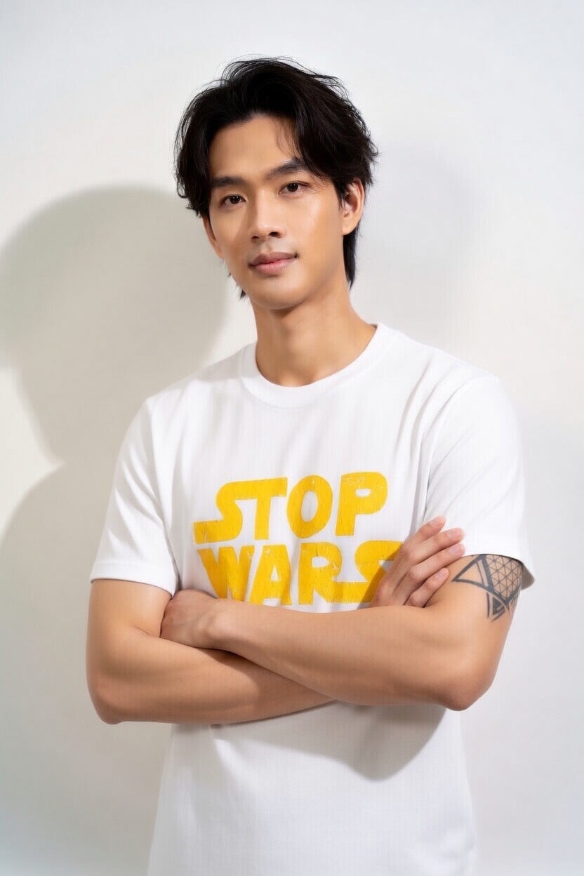 Stop Wars “Original” Crewneck T-shirt (Men’s) Bella + Canvas 3001